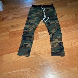 Camo  Bottoms with Drawstring